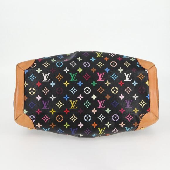 LOUIS VUITTON Monogram Multicolor Ursula Tote Bag Black M40124 - Picture 5 of 16